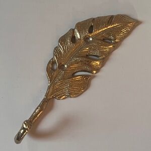 World Market Feather Shape Bathroom - Closet Hook for Clothes or Towels